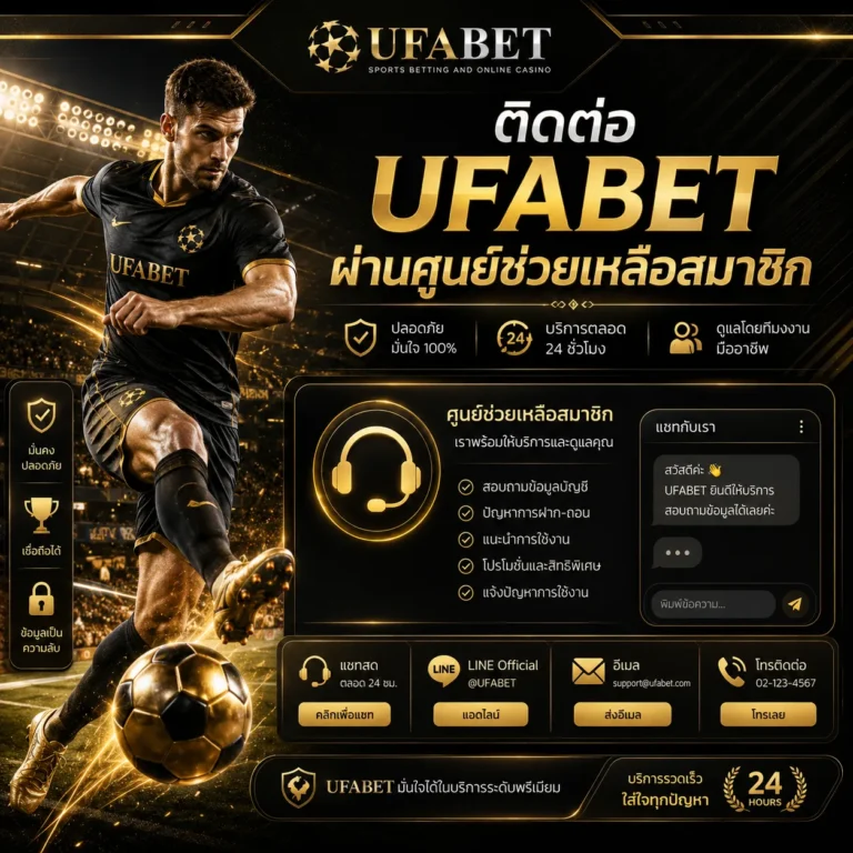 ติดต่อ UFABET